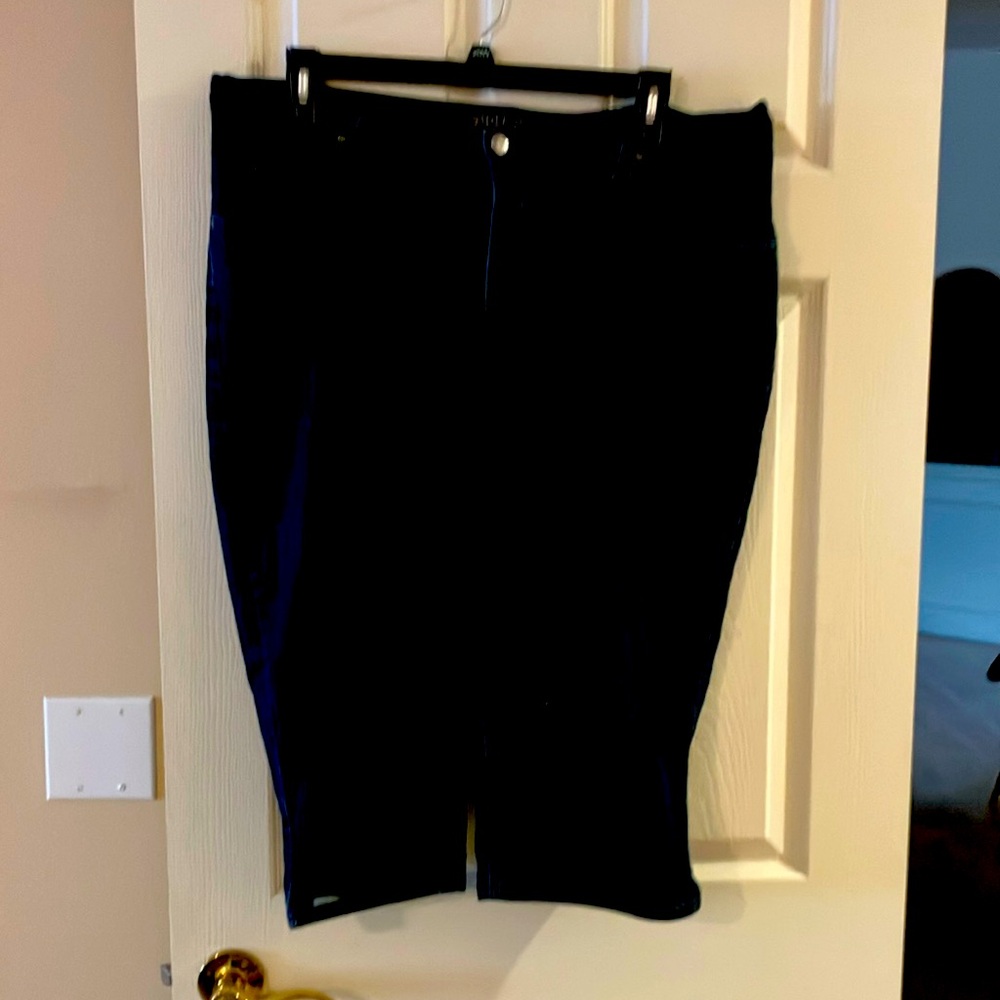 Riders by Lee Capris
Dark blue
Size 20 W medium